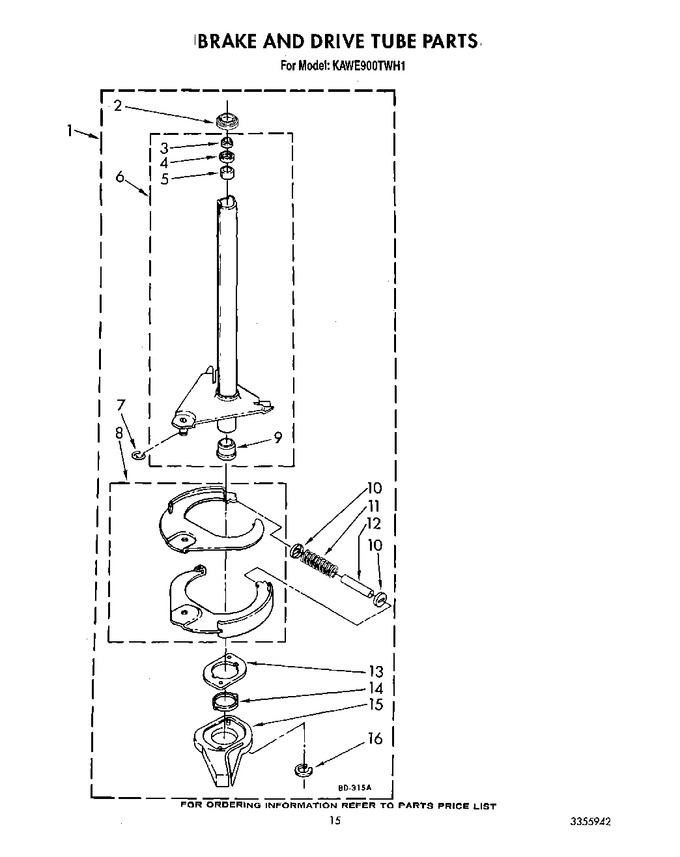 Diagram for KAWE900TWH1