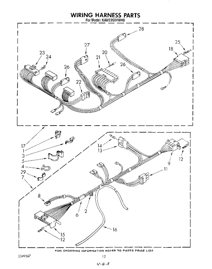 Diagram for KAWE950VAL0