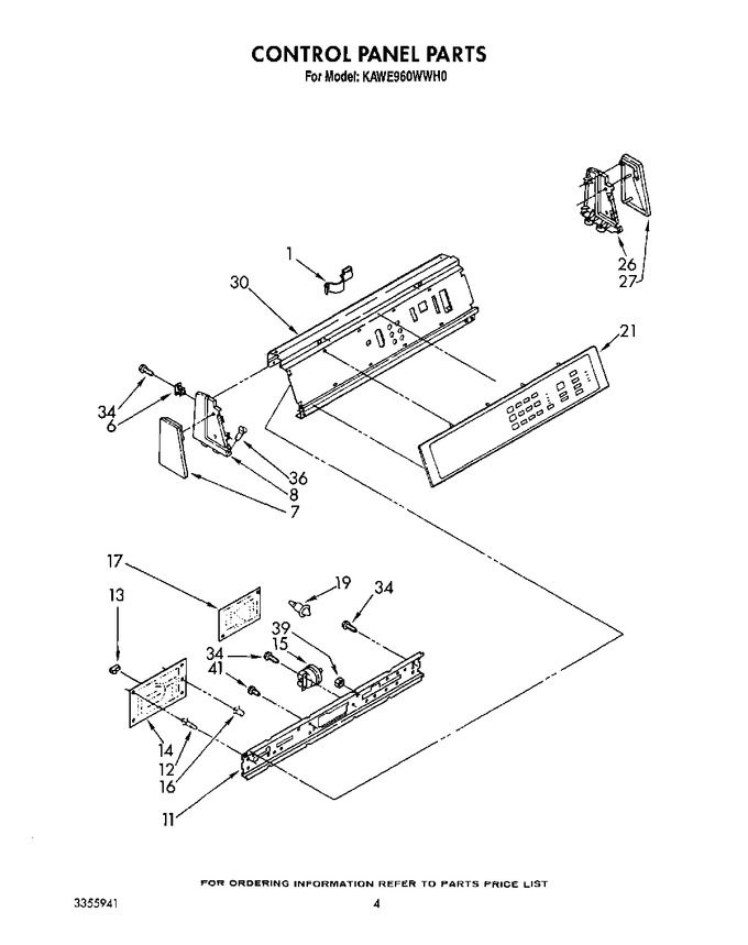 Diagram for KAWE960WWH0