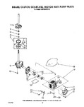 Diagram for 09 - Brake, Clutch, Gearcase, Motor And Pump