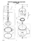 Diagram for 03 - Agitator, Basket And Tub