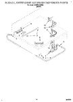 Diagram for 10 - Bleach, Detergent And Rinse Dispens