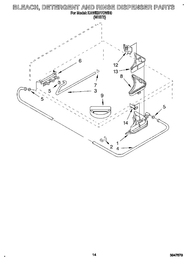 Diagram for KAWE977DWH0