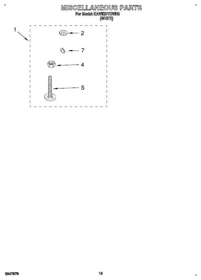 Diagram for KAWE977DWH0