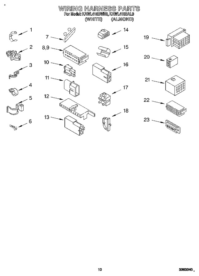 Diagram for KAWL410BAL0