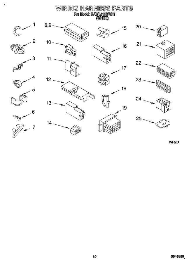 Diagram for KAWL410BWH1