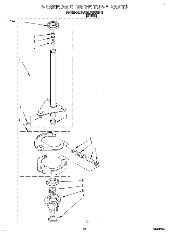 Diagram for KAWL410BWH1