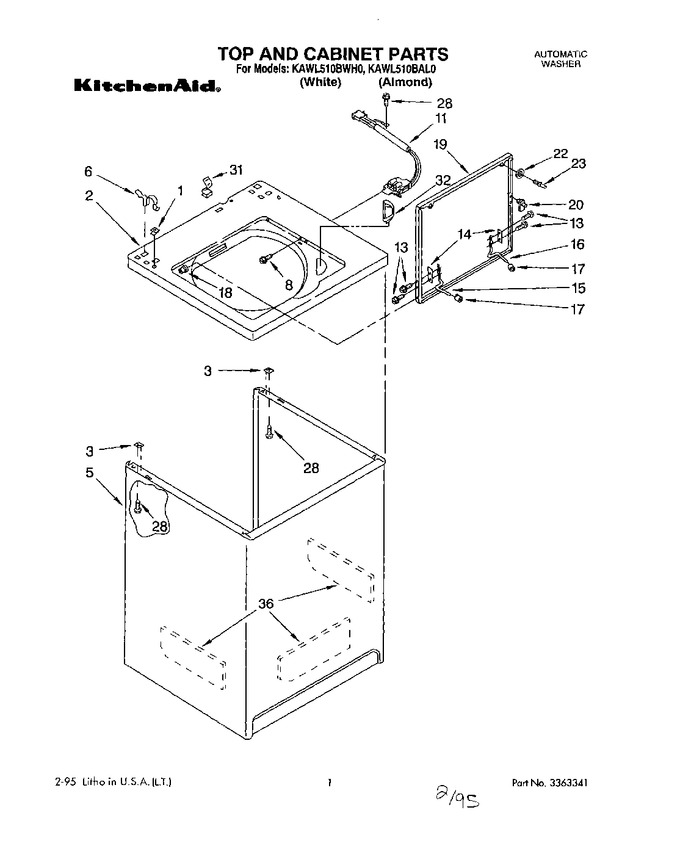 Diagram for KAWL510BAL0