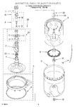 Diagram for 03 - Agitator, Basket And Tub