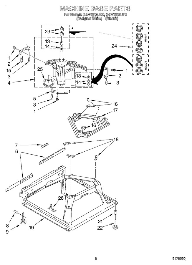 Diagram for KAWS700JQ0