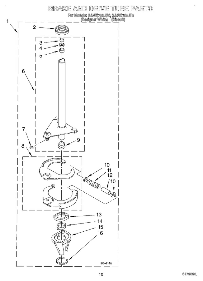 Diagram for KAWS700JT0