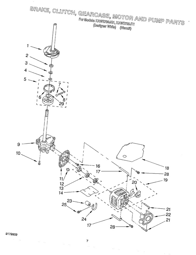 Diagram for KAWS700JT1