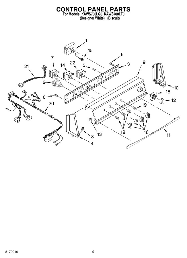 Diagram for KAWS700LQ0