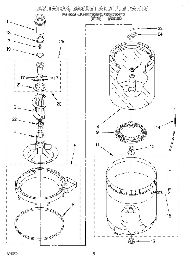 Diagram for KAWS750GZ0