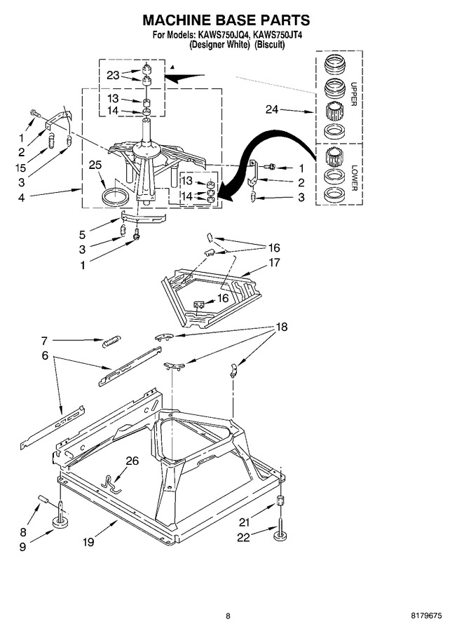 Diagram for KAWS750JQ4