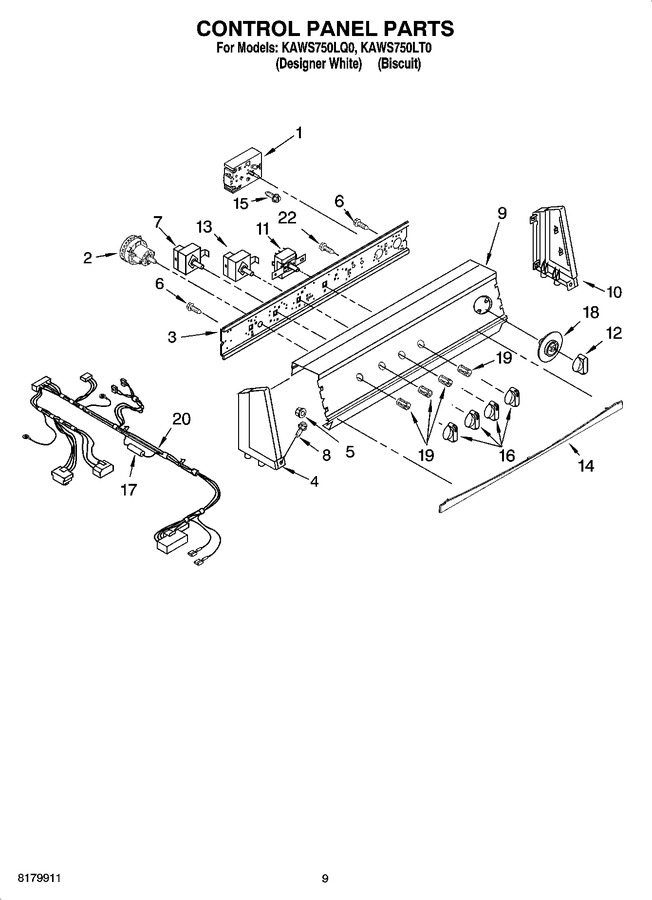 Diagram for KAWS750LQ0