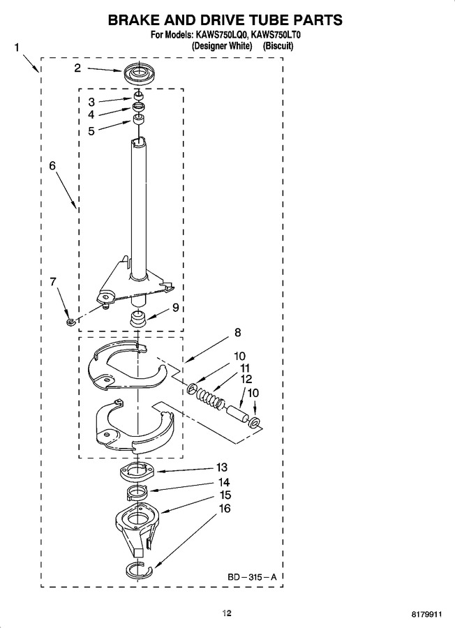 Diagram for KAWS750LQ0