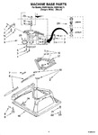 Diagram for 04 - Machine Base Parts