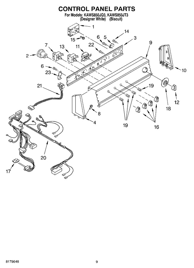 Diagram for KAWS850JQ3