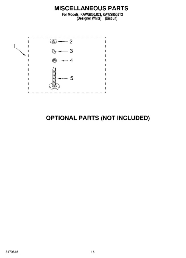 Diagram for KAWS850JQ3