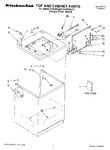 Diagram for 01 - Top And Cabinet, Literature