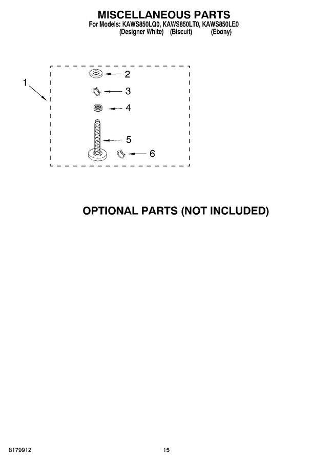 Diagram for KAWS850LE0