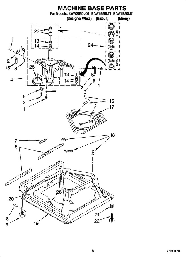 Diagram for KAWS850LE1