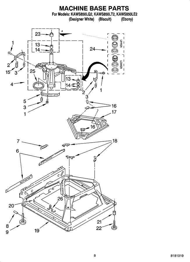 Diagram for KAWS850LT2