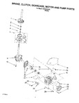 Diagram for 04 - Brake, Clutch, Gearcase, Motor And Pump