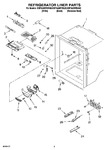 Diagram for 03 - Refrigerator Liner Parts