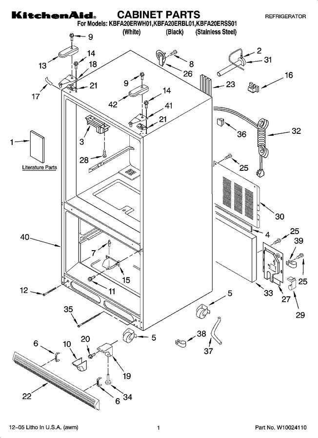 Diagram for KBFA20ERWH01