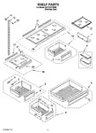 Diagram for 06 - Shelf Parts