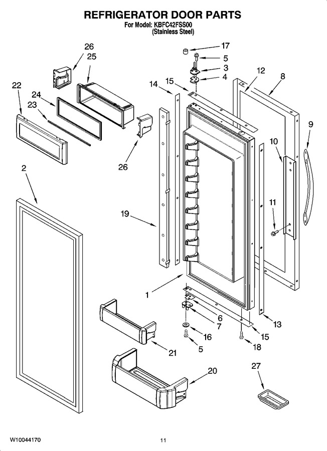 Diagram for KBFC42FSS00