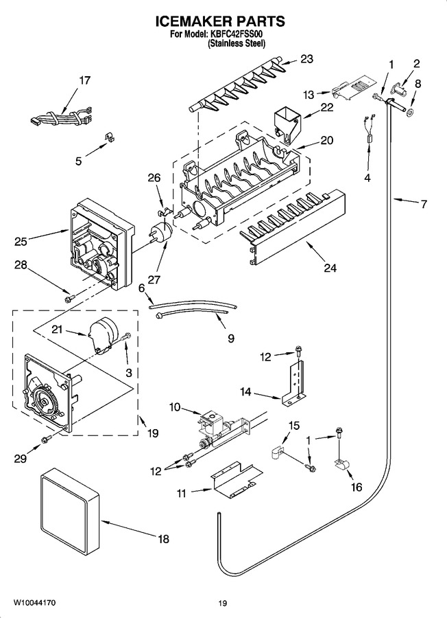 Diagram for KBFC42FSS00