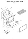 Diagram for 08 - Freezer Door And Basket Parts