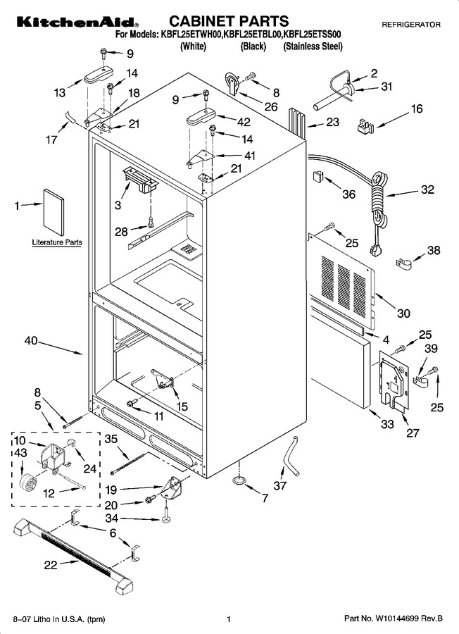 Diagram for KBFL25ETSS00