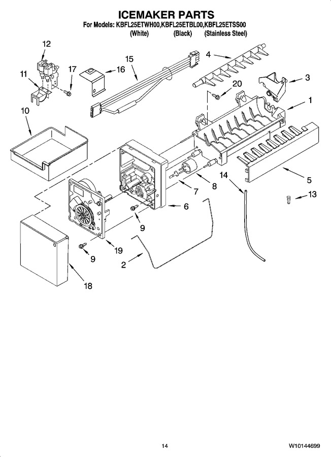 Diagram for KBFL25ETSS00