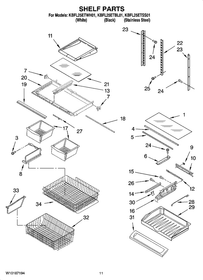 Diagram for KBFL25ETSS01