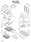 Diagram for 06 - Shelf Parts