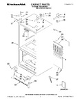 Diagram for 01 - Cabinet Parts