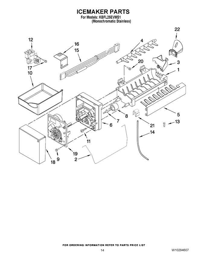 Diagram for KBFL25EVMS1