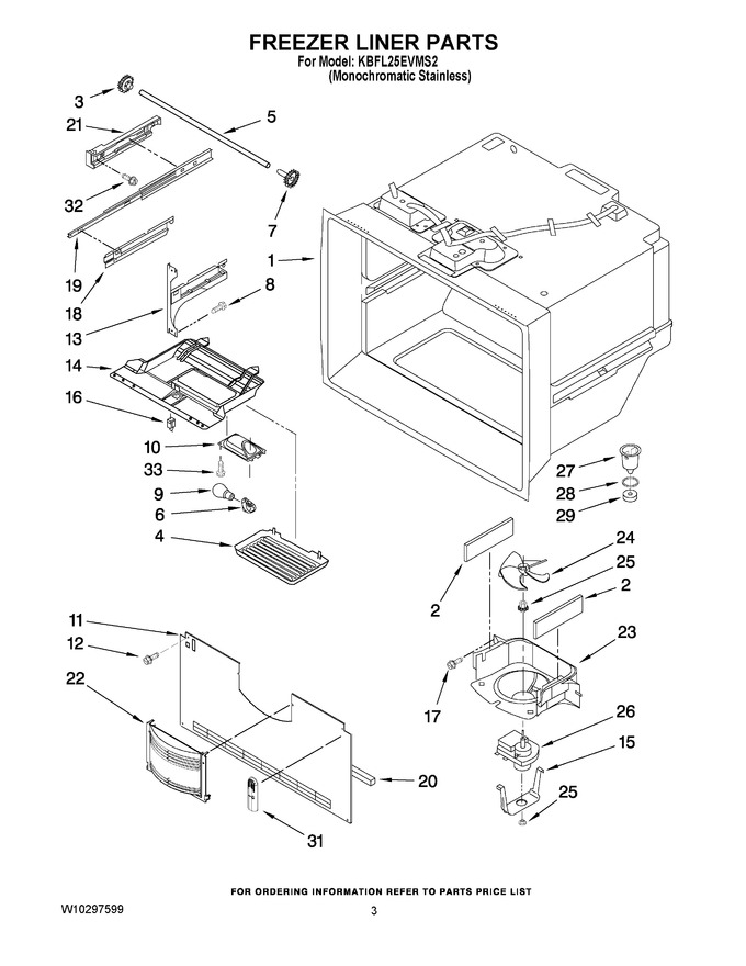 Diagram for KBFL25EVMS2