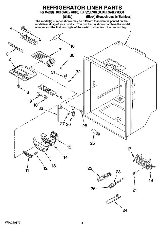 Diagram for KBFS20EVWH00