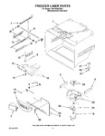 Diagram for 02 - Freezer Liner Parts