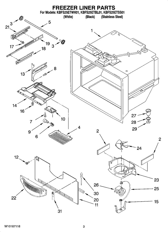 Diagram for KBFS25ETWH01