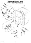 Diagram for 03 - Refrigerator Liner Parts