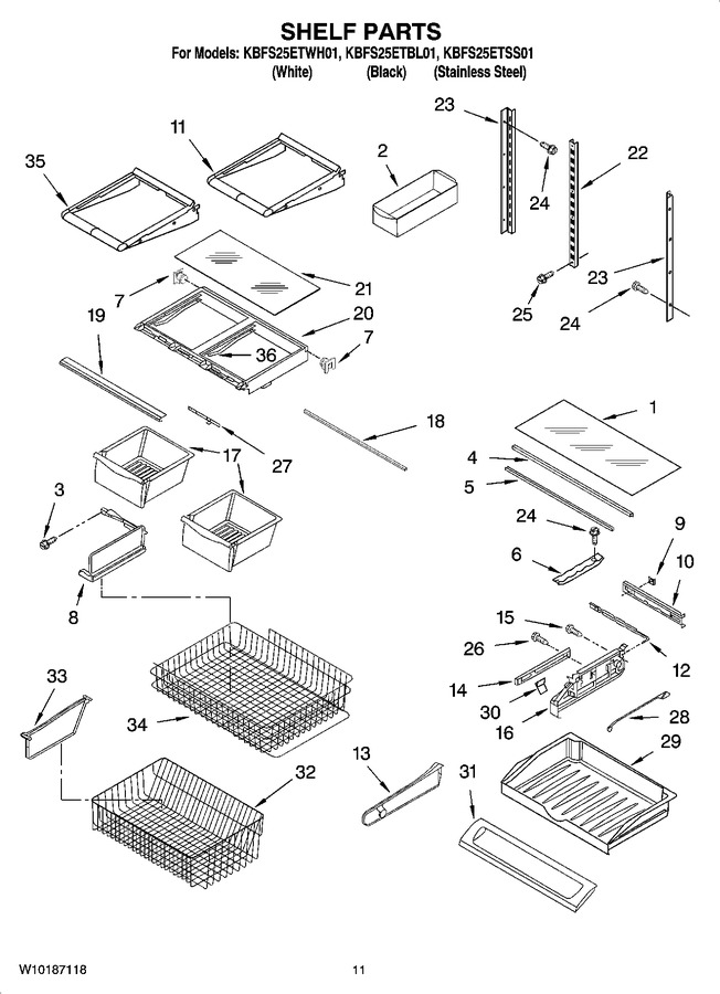 Diagram for KBFS25ETWH01