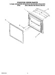 Diagram for 07 - Freezer Door Parts