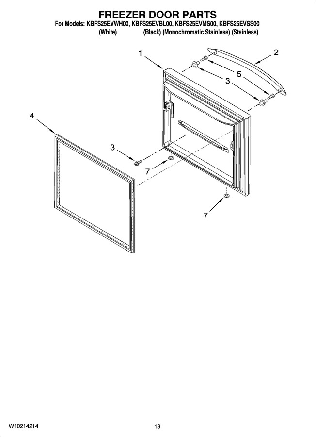 Diagram for KBFS25EVMS00