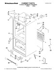 Diagram for 01 - Cabinet Parts